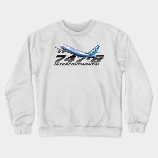 747-8 Intercontinental Crewneck Sweatshirt by Caravele